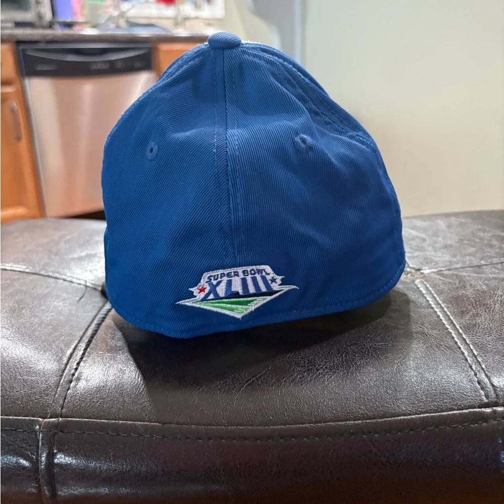 NFL Super Bowl XLIII Champions Cap - Blue and White STEELERS.